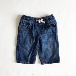 BABygap dark wash pull up jean shorts EUC S (6-7Y)